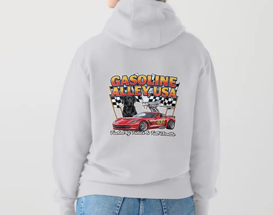 Unisex Hoodie - Gasoline Alley USA™️ Pit Pups