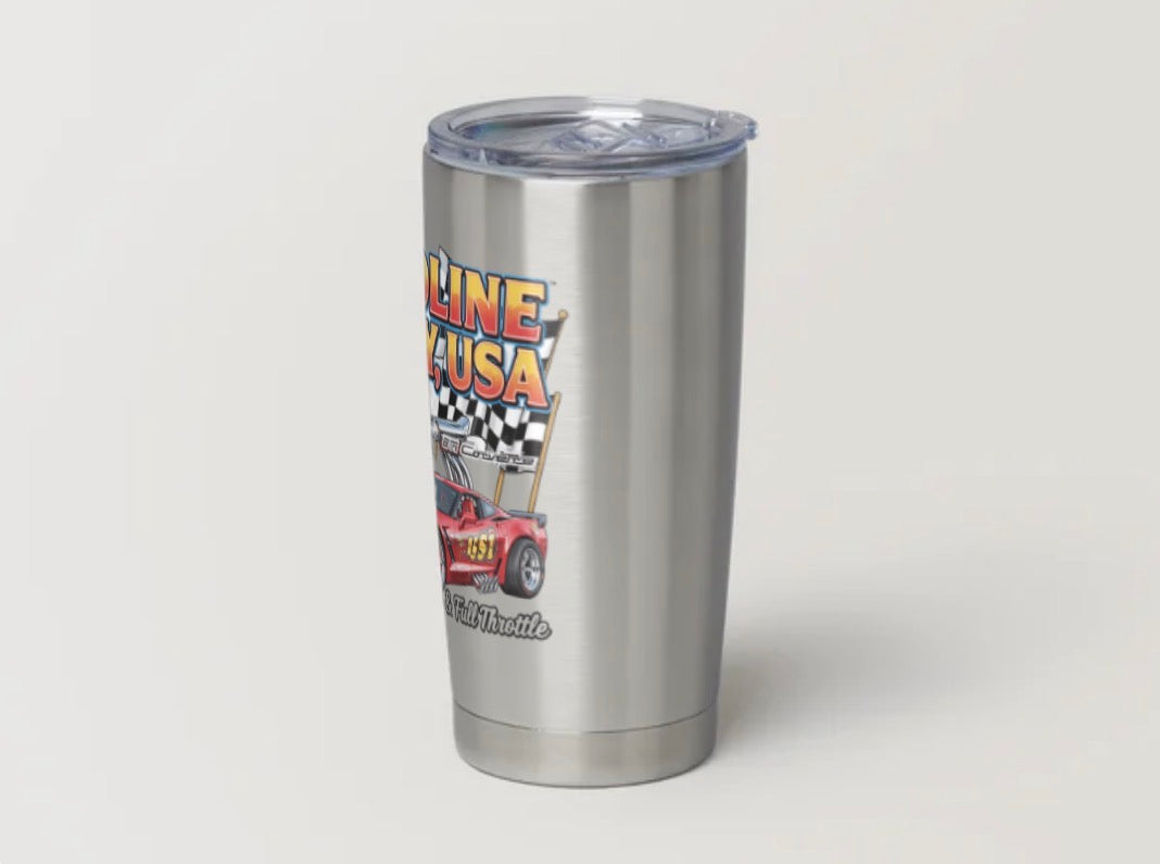 Insulated Tumbler “Fueled By Treats & Full Throttle” Collection