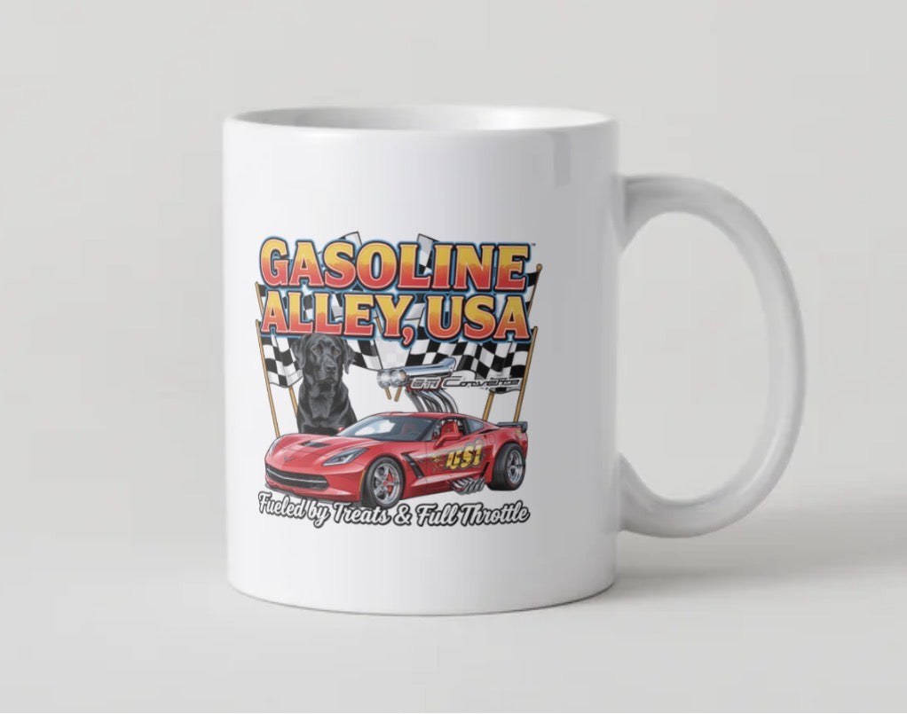 Coffee Mug - Gasoline Alley USA™️ Pit Pups