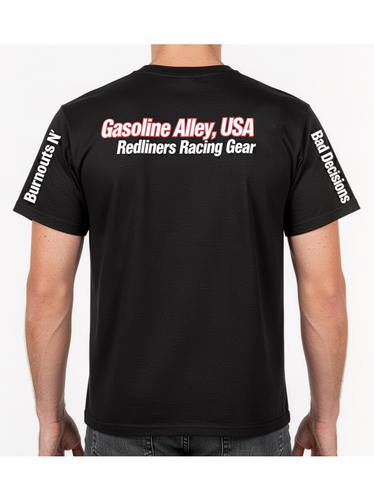 Men’s Redliners “Burnouts N’ Bad Decisions” T-Shirt
