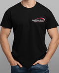 Gasoline Alley USA™ Signature Logo Tee for men in black with signature front logo